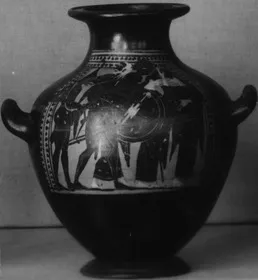 HYDRIA (ATHENIAN, BLACK-FIGURE)