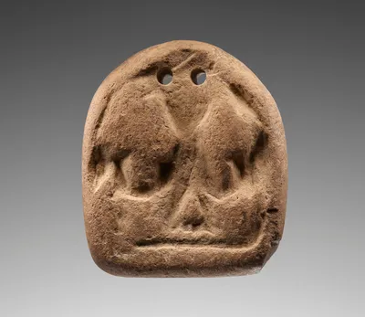 Loom weight with Two Confronting Heads