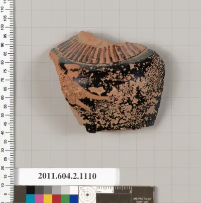 Terracotta fragment of a squat lekythos (oil flask)?