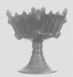 CHALICE (ETRUSCAN, BUCCHERO)