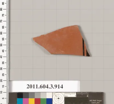 Terracotta fragment of a lekythos (oil flask)