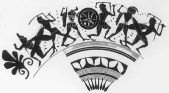CUP DROOP (ATHENIAN, BLACK-FIGURE)