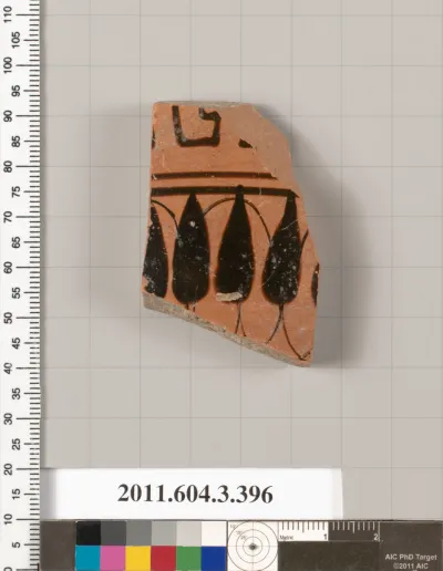 Terracotta fragment of a neck-amphora (jar)