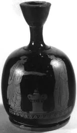LEKYTHOS, SQUAT (ATHENIAN, RED-FIGURE)