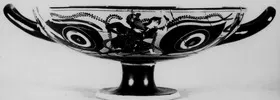CUP A (ATHENIAN, BLACK-FIGURE)