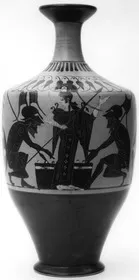 LEKYTHOS (ATHENIAN, BLACK-FIGURE)