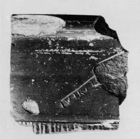 PLATE, FRAGMENT (TERRA SIGILLATA)