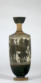 LEKYTHOS (ATHENIAN, BLACK-FIGURE)