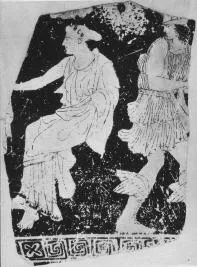 KRATER, BELL, FRAGMENT (ATHENIAN, RED-FIGURE)