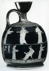 LEKYTHOS, SQUAT (ATHENIAN, RED-FIGURE)