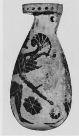 ALABASTRON (CORINTHIAN, BLACK-FIGURE)