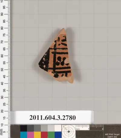 Terracotta fragment of an olpe (jug)