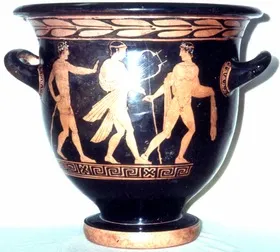 KRATER, BELL (ATHENIAN, RED-FIGURE)