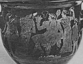 KRATER, BELL (ATHENIAN, RED-FIGURE)