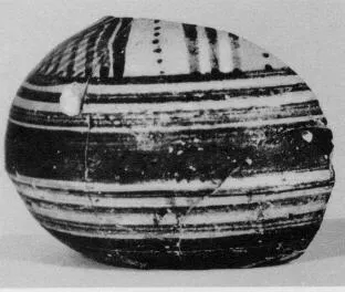 OINOCHOE, FRAGMENT (ATHENIAN GEOMETRIC)
