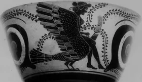 KYATHOS, FRAGMENTS (ATHENIAN, BLACK-FIGURE)