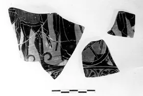 HYDRIA, FRAGMENTS (ATHENIAN, BLACK-FIGURE)