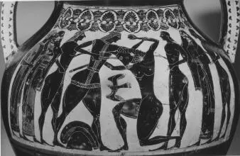 AMPHORA, BELLY, TYPE A (ATHENIAN, BLACK-FIGURE)