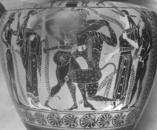 HYDRIA (ATHENIAN, BLACK-FIGURE)