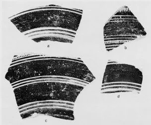 KRATER, FRAGMENTS (ATHENIAN GEOMETRIC)