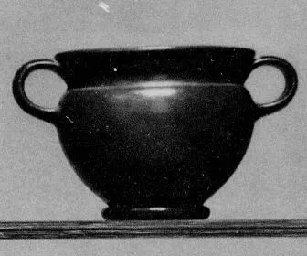 KANTHAROS (ATHENIAN, BLACK GLAZE)