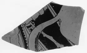 SKYPHOS, FRAGMENT (ATHENIAN, RED-FIGURE)
