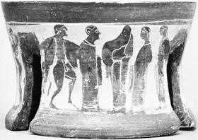 PYXIS (ATHENIAN, BLACK-FIGURE)