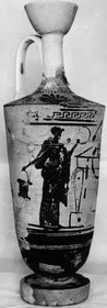 LEKYTHOS (ATHENIAN, BLACK-FIGURE)