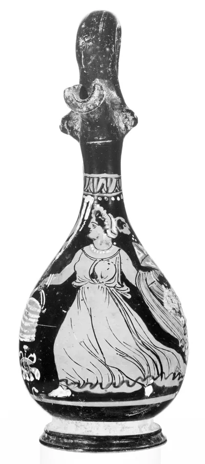 Apulian Red-Figure Oinochoe (Shape 10)