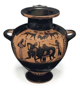 HYDRIA (ATHENIAN, BLACK-FIGURE)