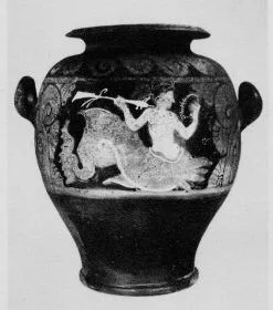 STAMNOS (ETRUSCAN, RED-FIGURE)