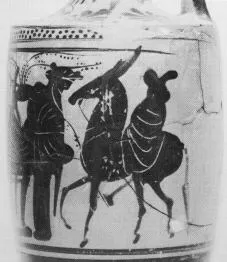 LEKYTHOS (ATHENIAN, BLACK-FIGURE)