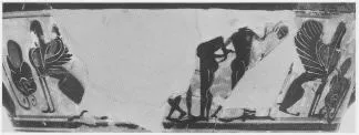 SKYPHOS (ATHENIAN, BLACK-FIGURE)