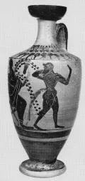 LEKYTHOS (ATHENIAN, BLACK-FIGURE)