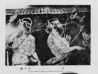 KRATER, COLUMN (ATHENIAN, RED-FIGURE)
