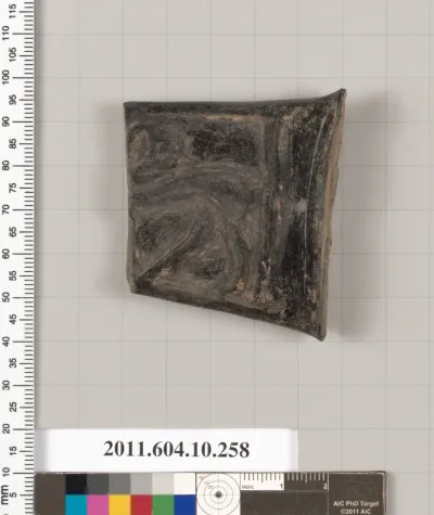 Terracotta fragment of a Nicosthenic neck-amphora (jar)?