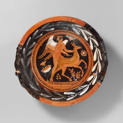 Terracotta lekanis (dish)