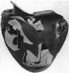 STAMNOS, FRAGMENTS (ATHENIAN, RED-FIGURE)