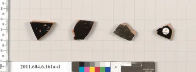 Terracotta fragments of open shapes