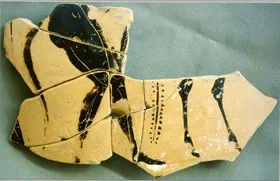 AMPHORA, NECK (?), FRAGMENTS (ATHENIAN, BLACK-FIGURE)
