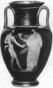 AMPHORA, NECK (ATHENIAN, RED-FIGURE)