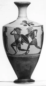 LEKYTHOS (ATHENIAN, BLACK-FIGURE)