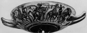 CUP (ATHENIAN, BLACK-FIGURE)
