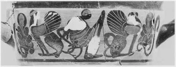 SKYPHOS (ATHENIAN, BLACK-FIGURE)