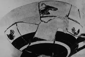 CUP, LITTLE MASTER LIP, FRAGMENTS (ATHENIAN, BLACK-FIGURE)