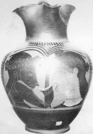 OINOCHOE (ATHENIAN, BLACK-FIGURE)