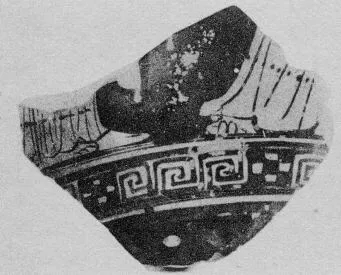LEKYTHOS, FRAGMENT (ATHENIAN, RED-FIGURE)