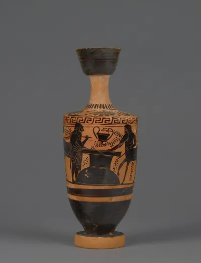 Attic Black-Figure Lekythos