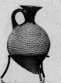 FIGURE VASE (ATHENIAN, BLACK GLAZE)