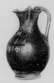 OINOCHOE (SOUTH ITALIAN, GNATHIAN, BLACK GLAZE)
